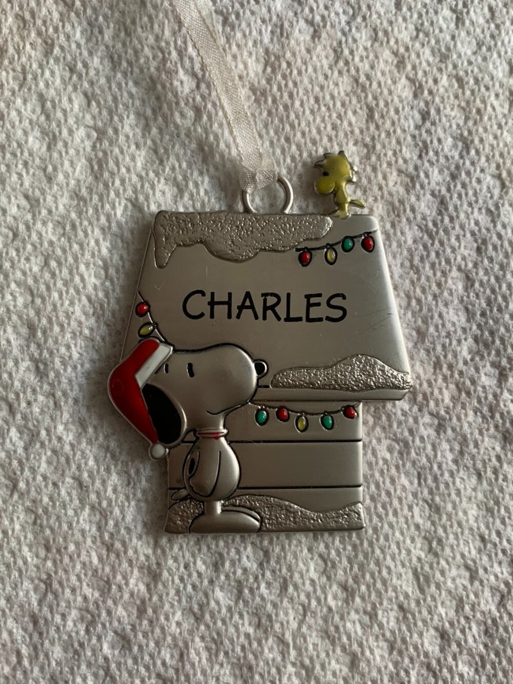 Charles - Snoopy Ornament